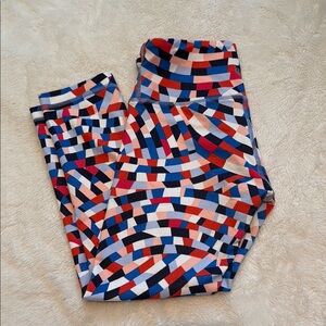 Colorful Geometric Leggings